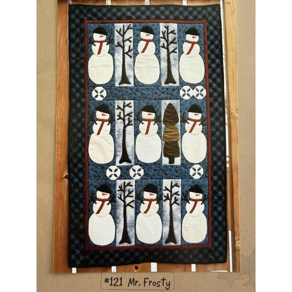 Mr. Frosty‎ 34"x56" Quilt Pattern By Joined At The Hip # 121